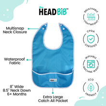 Load image into Gallery viewer, HeadBiB™ & BasicBiB™ Set: Blue