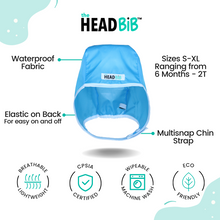 Load image into Gallery viewer, HeadBiB™ & BasicBiB™ Set: Blue